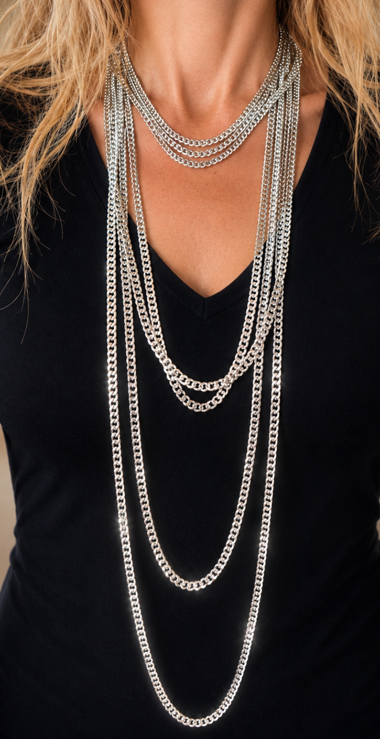 collana-medium-chain-argento-multilayer 1