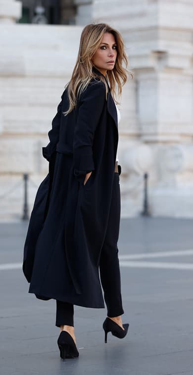 "Charlie" Duster Coat